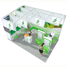 DeTIAN Angebot portable 3x6 Aluminium Messestand zum Verkauf mit Rezeption